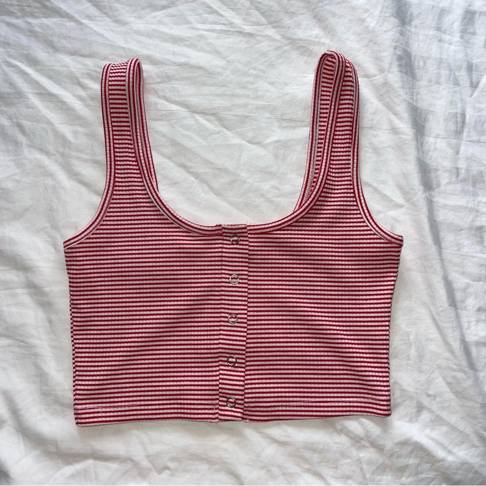 Me to We button tank top